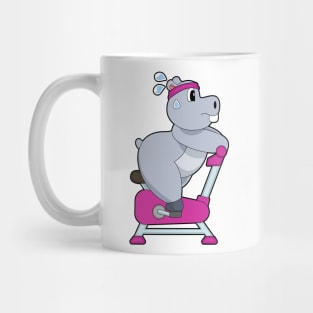 Hippo Spinning Bike Mug